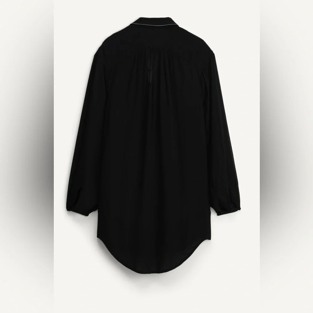 Zara limited edition oversized blouse/coverup. Size XS. Worn only ONCE!Pristine!